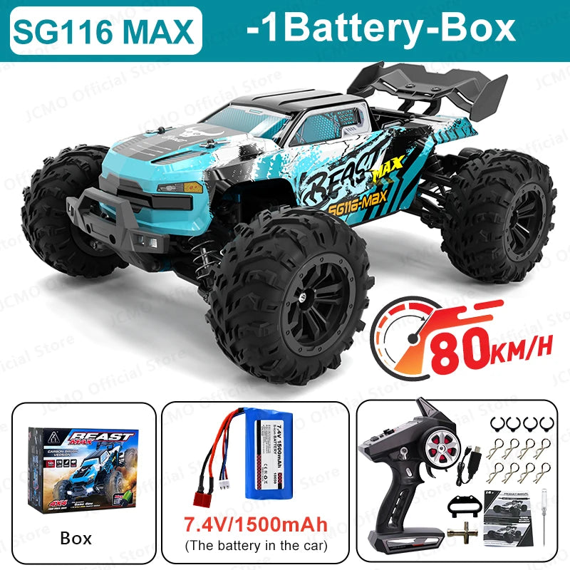 Apex SG116 MAX – 1/16 4WD Brushless Off-Road RC Truck