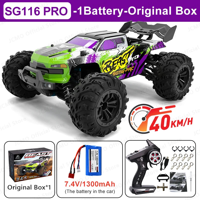 Apex SG116 MAX – 1/16 4WD Brushless Off-Road RC Truck