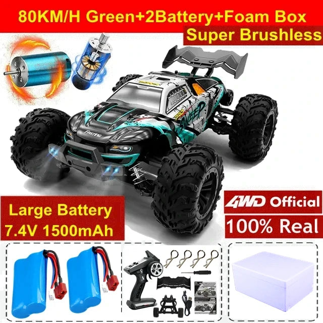 Apex X80 – 1/16 4WD Brushless Off-Road RC Drift Truck