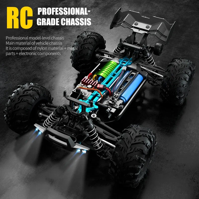 Apex X70 – 1/16 4WD High-Speed Off-Road RC Truck