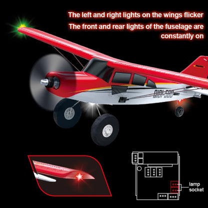 Apex M7 – 4CH Brushless EPP RC Airplane with LED Lights