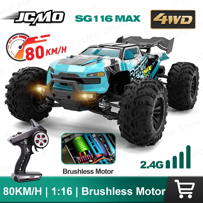 Apex SG116 MAX – 1/16 4WD Brushless Off-Road RC Truck