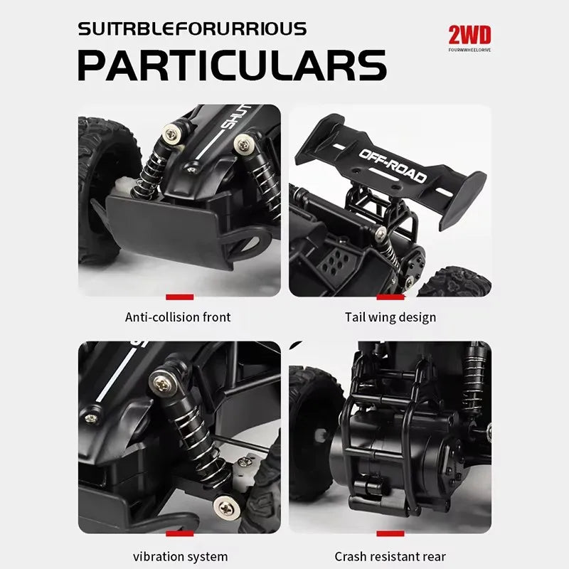 Apex X16 – 1/16 Scale 4WD High-Speed Off-Road RC Truck