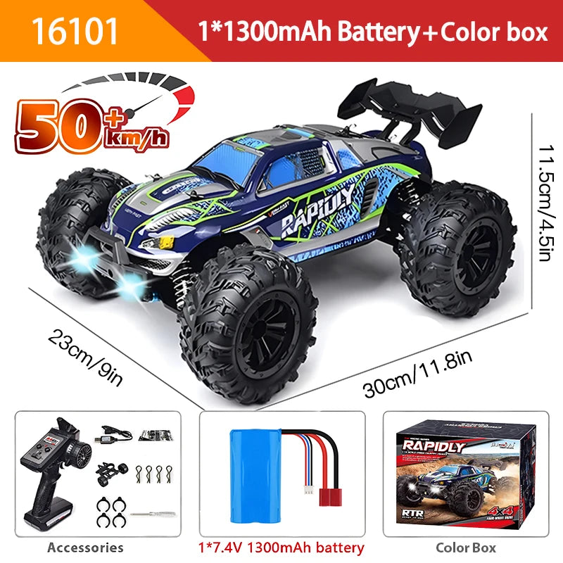 Apex X70 – 1/16 4WD High-Speed Off-Road RC Truck
