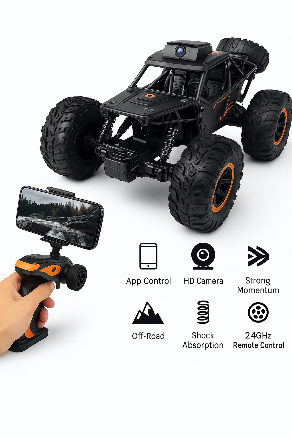 Apex Crawler 4x4 FPV RC Truck